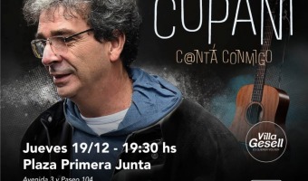 IGNACIO COPANI SE PRESENTAR EN LA PLAZA PRIMERA JUNTA A BENEFICIO DE COMEDORES Y MERENDEROS